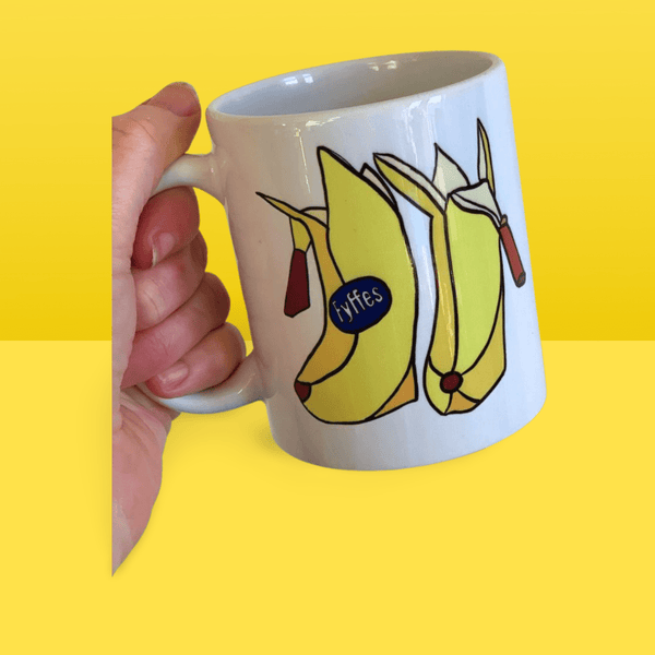 Billy Connolly Banana Boots Mug - Braw Wee Emporium Braw Wee Emporium
