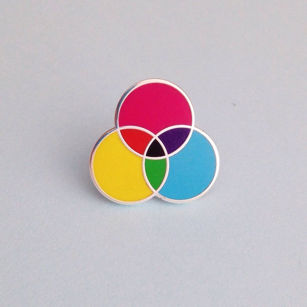 CMYK Pin - Hand Over Your Fairy Cakes Braw Wee Emporium