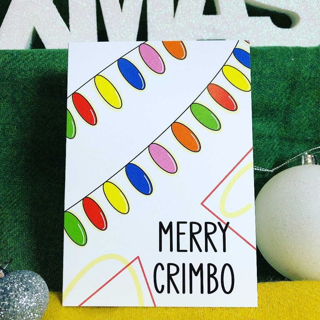 Merry Crimbo Card - Erin Rose Designs Braw Wee Emporium