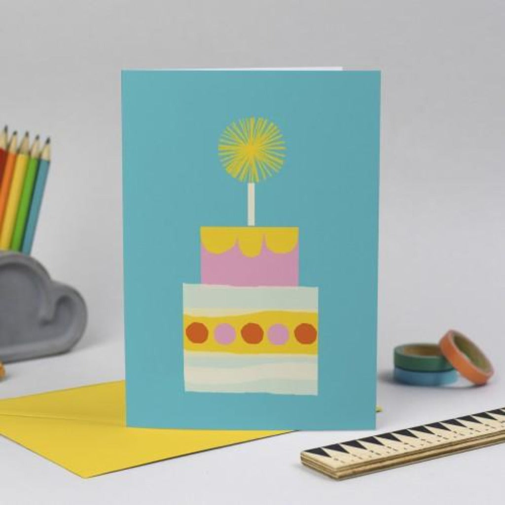 Birthday Cake Illustration by Anna Dunn Braw Wee Emporium