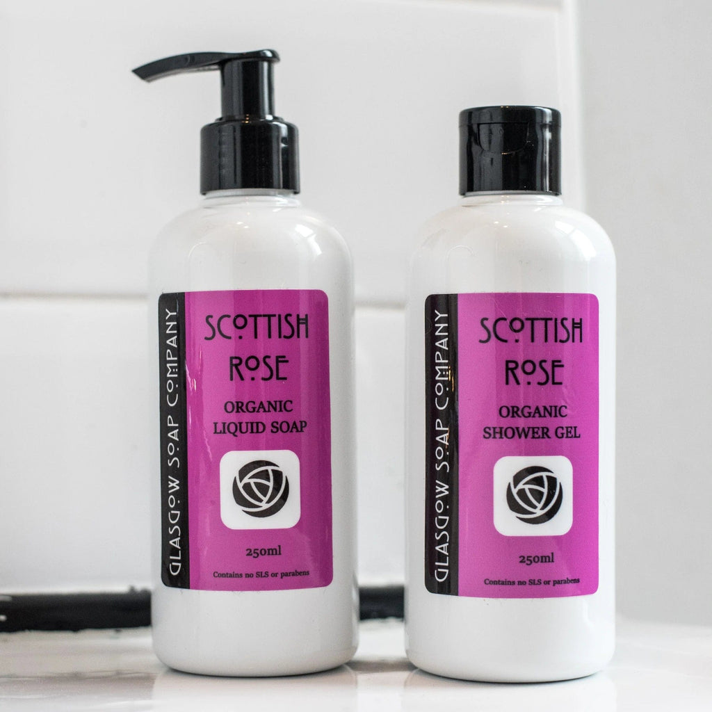 Scottish Rose Liquid Soap - Glasgow Soap Company Braw Wee Emporium