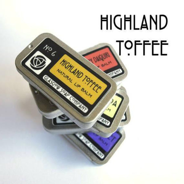 Highland Toffee Lip Balm - Glasgow Soap Company Braw Wee Emporium