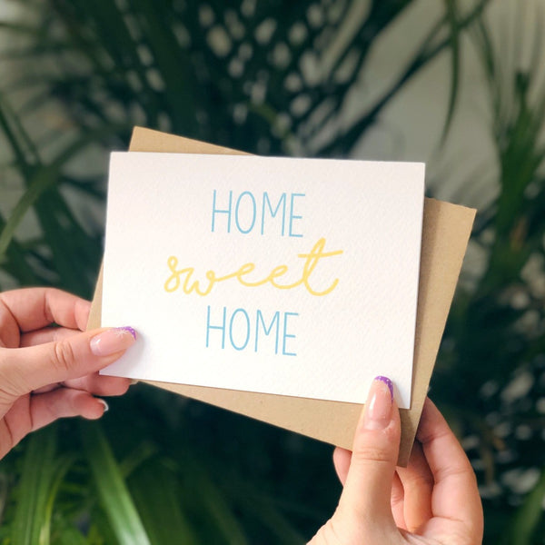 Home Sweet Home Card - XOXO Designs by Ruth Braw Wee Emporium