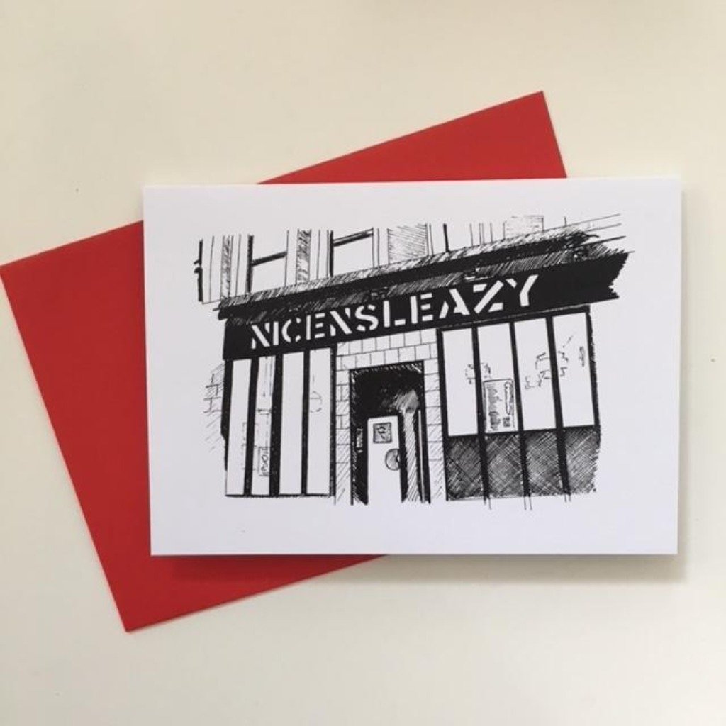 Nice 'n' Sleazy Card - Lola Polooza Braw Wee Emporium