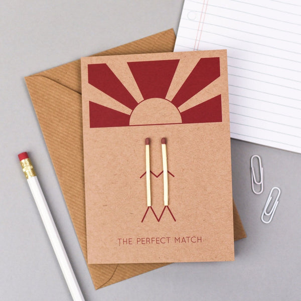 Perfect Match Card - Kate & The Ink Braw Wee Emporium