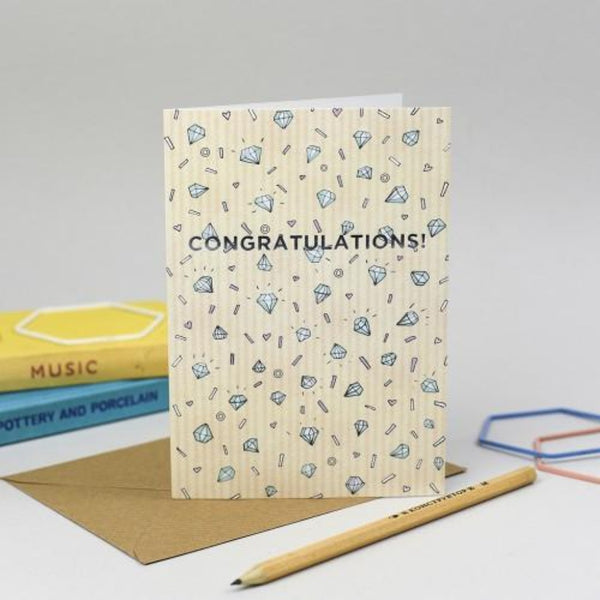Congratulations card - Allsorts Braw Wee Emporium