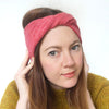 Pink Ziggy Headband - K Moods Knitwear Braw Wee Emporium