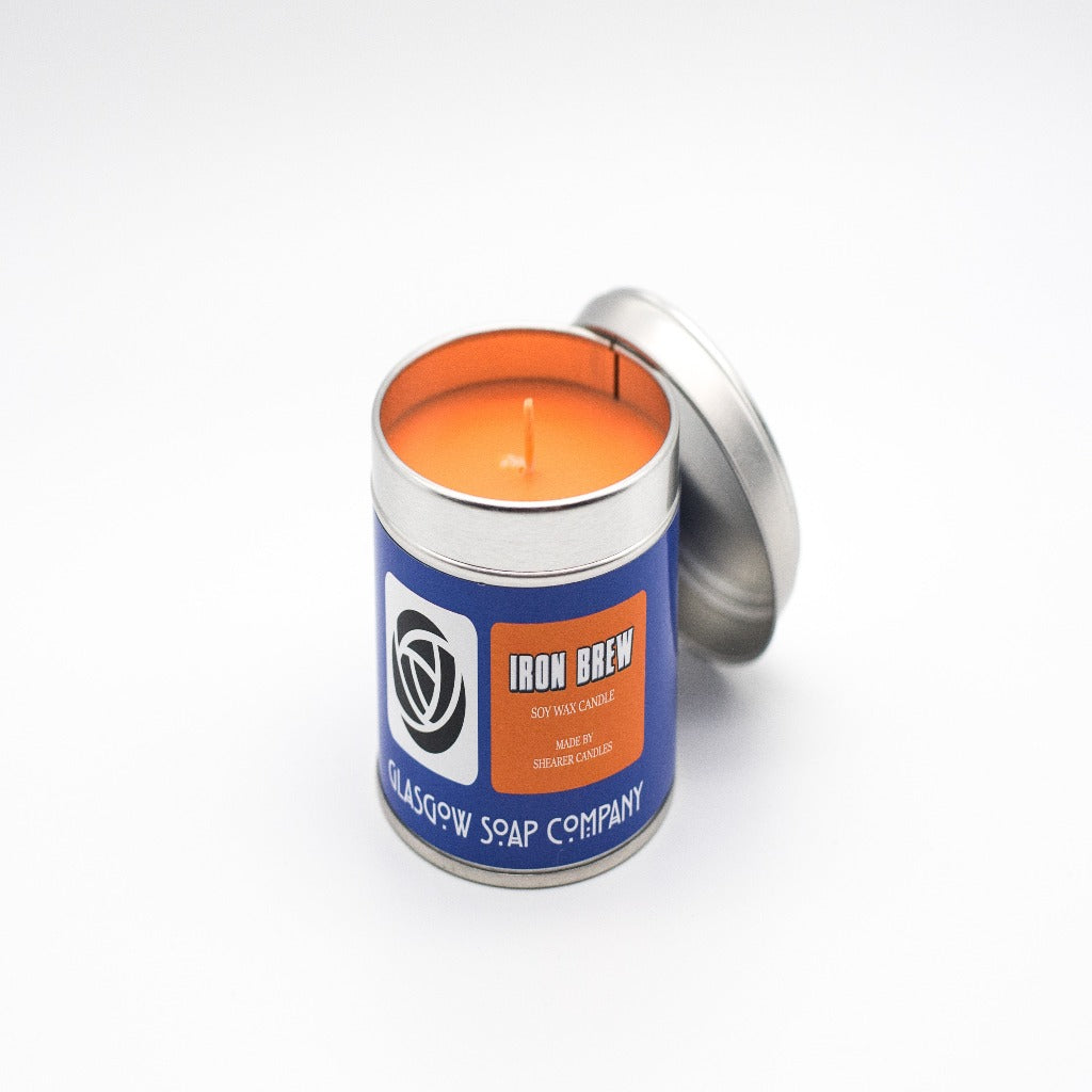 Iron Brew Candles - Glasgow Soap Company Braw Wee Emporium