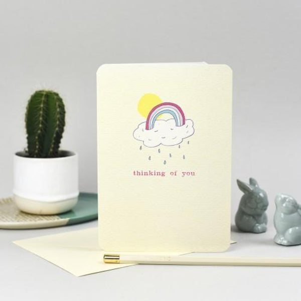 Thinking of You Greeting Card - Softly Spoken Braw Wee Emporium
