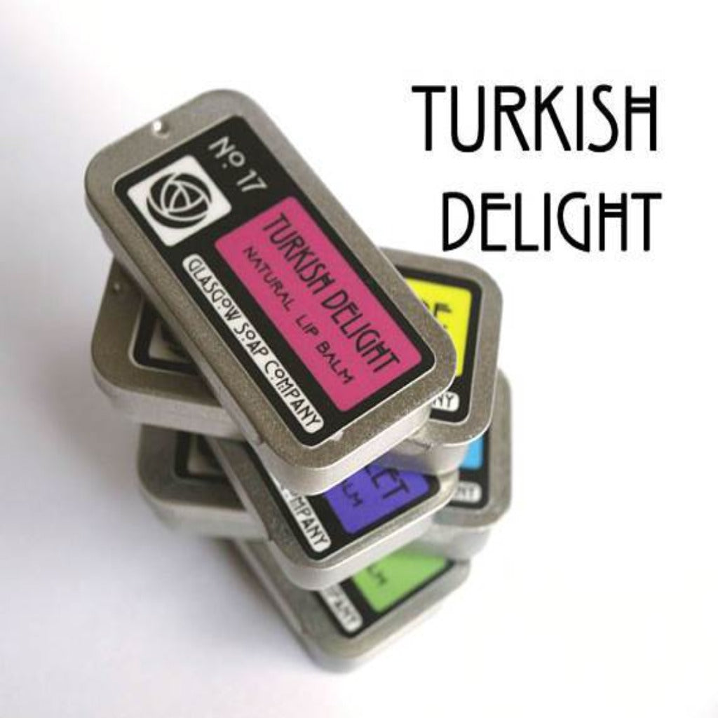 Turkish Delight Lip Balm - Glasgow Soap Company Braw Wee Emporium