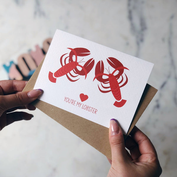 You're my Lobster - XOXO Designs by Ruth Braw Wee Emporium