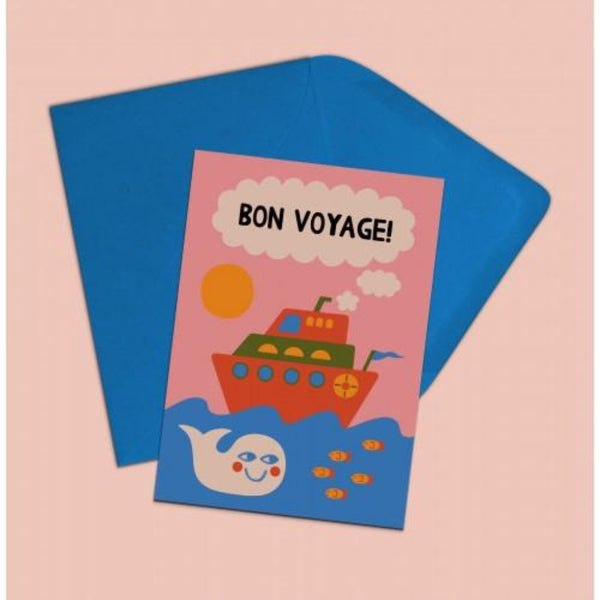 Bon Voyage Card - Hazel Dunn Braw Wee Emporium