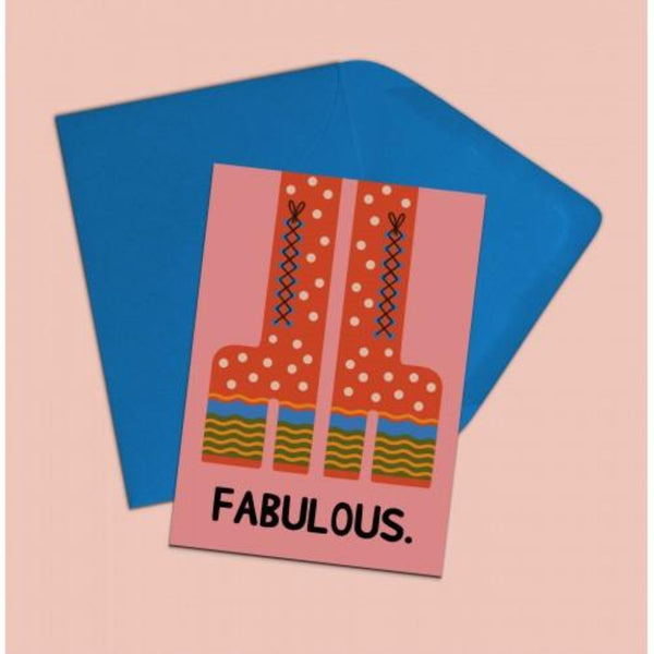 Fabulous Card - Hazel Dunn Braw Wee Emporium