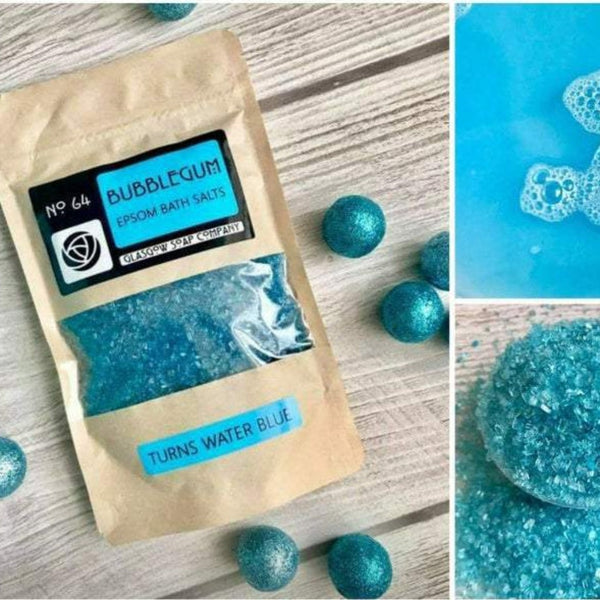 Bubblegum Epsom Bath Salts - Glasgow Soap Company Braw Wee Emporium