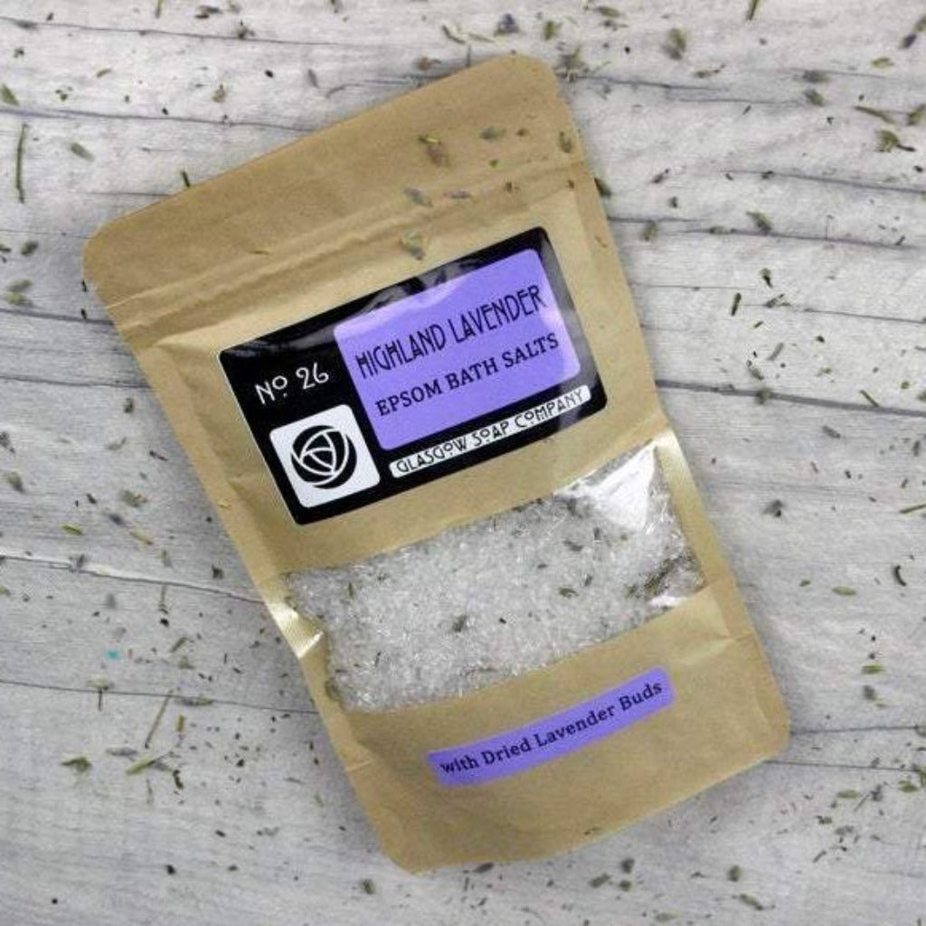Highland Lavender Epsom Salts - Glasgow Soap Company Braw Wee Emporium