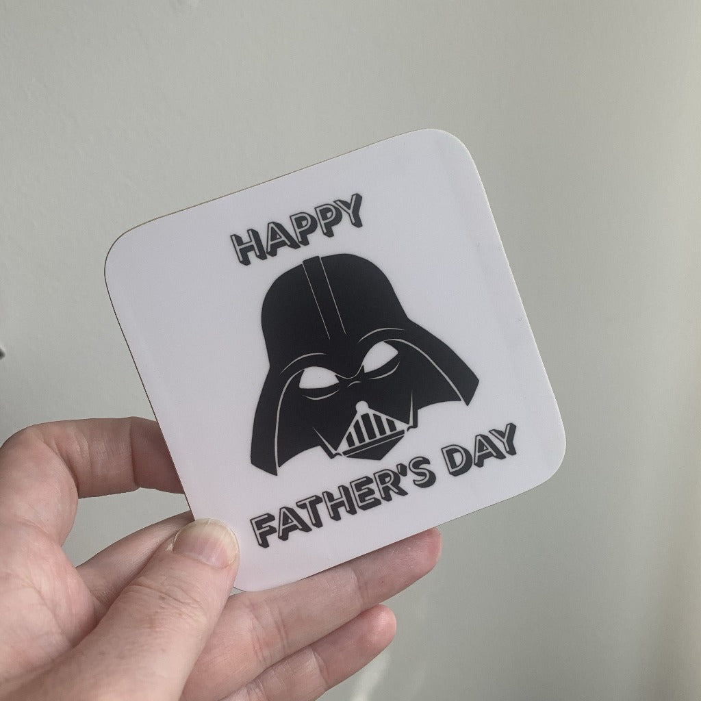 Happy Father’s Day Coaster Braw Wee Emporium