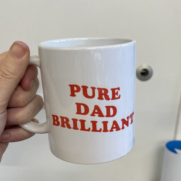 Pure Dad Brilliant Mug - Braw Wee Emporium Braw Wee Emporium