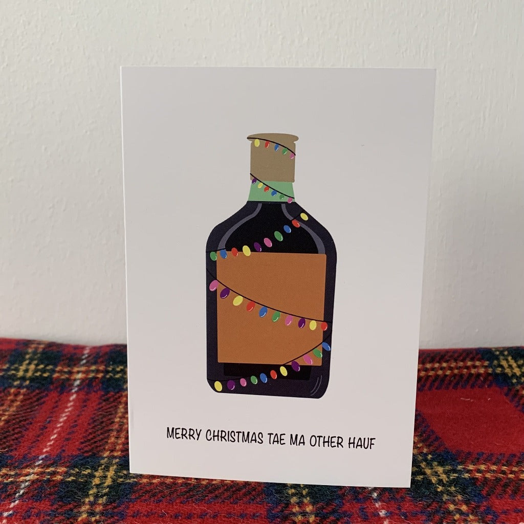 Buckie Bottle Greeting Card - Erin Rose Designs Braw Wee Emporium