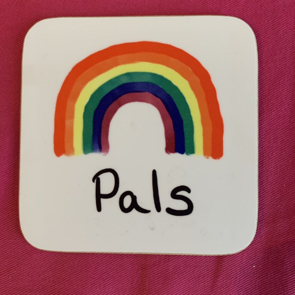 Rainbow Pals Coaster - Braw Wee Emporium Braw Wee Emporium