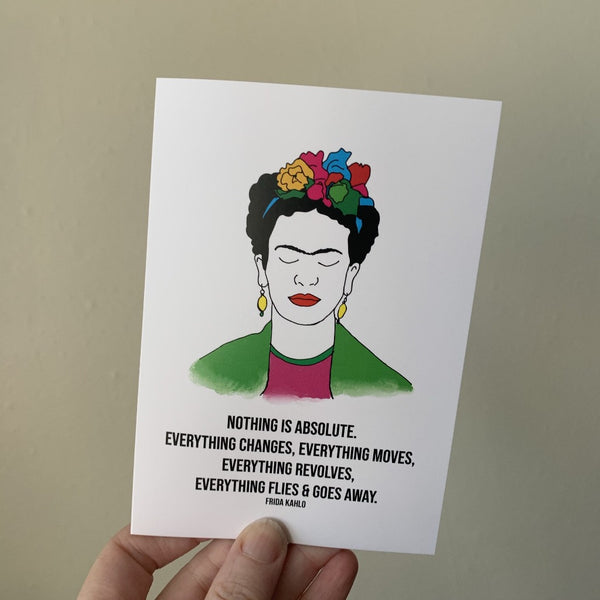 Frida Greetings Card - Braw Wee Emporium Braw Wee Emporium