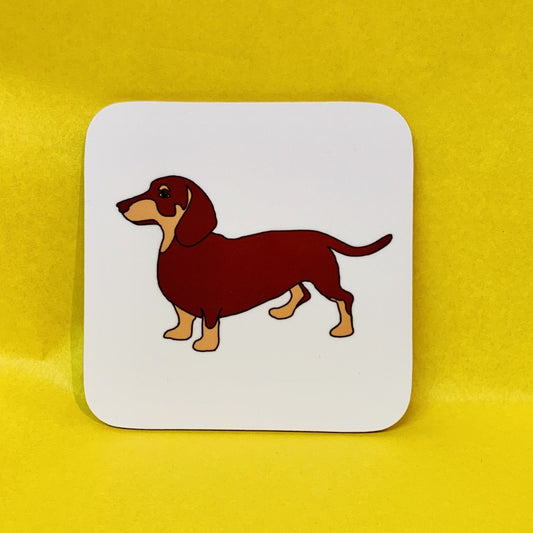 Sausage Dug Coaster - Braw Wee Emporium Braw Wee Emporium