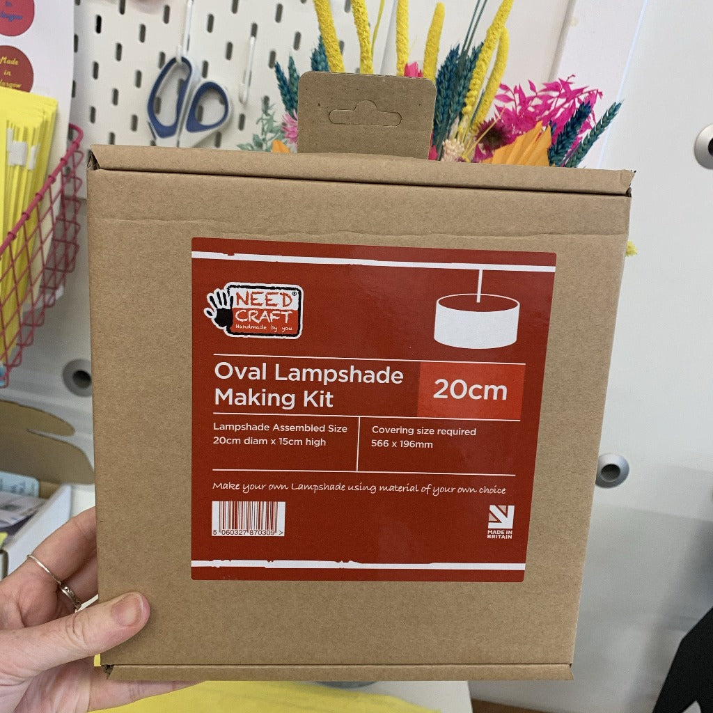 Oval Lampshade Making Kit Braw Wee Emporium