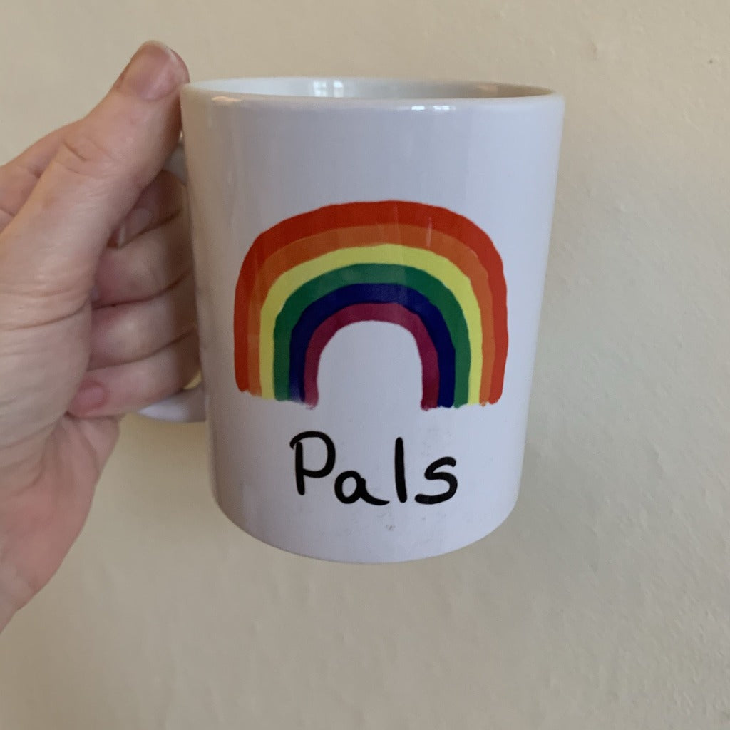 Pals Rainbow Mug - Braw Wee Emporium Braw Wee Emporium
