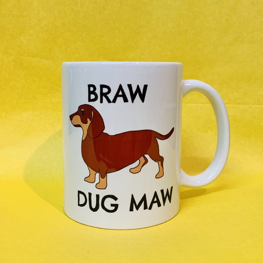 Braw Sausage Dug Maw Mug - Braw Wee Emporium Braw Wee Emporium