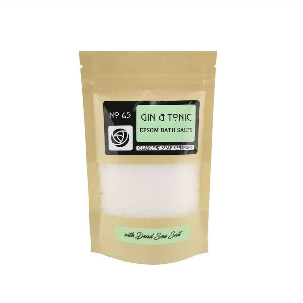 Gin & Tonic Epsom Bath Salts - Glasgow Soap Company Braw Wee Emporium