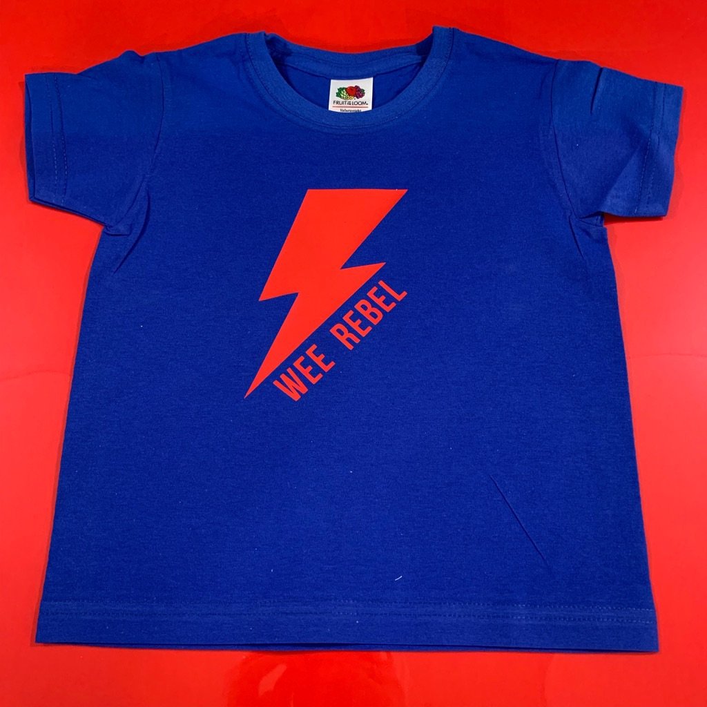 Wee Rebel Kids T-Shirt - Braw Wee Emporium Braw Wee Emporium