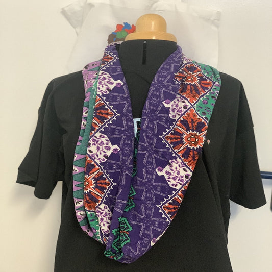 Patterned Circle Scarf Braw Wee Emporium