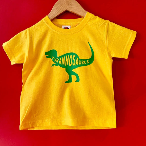 Tyrannosaurus Children's T.Shirt - Braw Wee Emporium Braw Wee Emporium